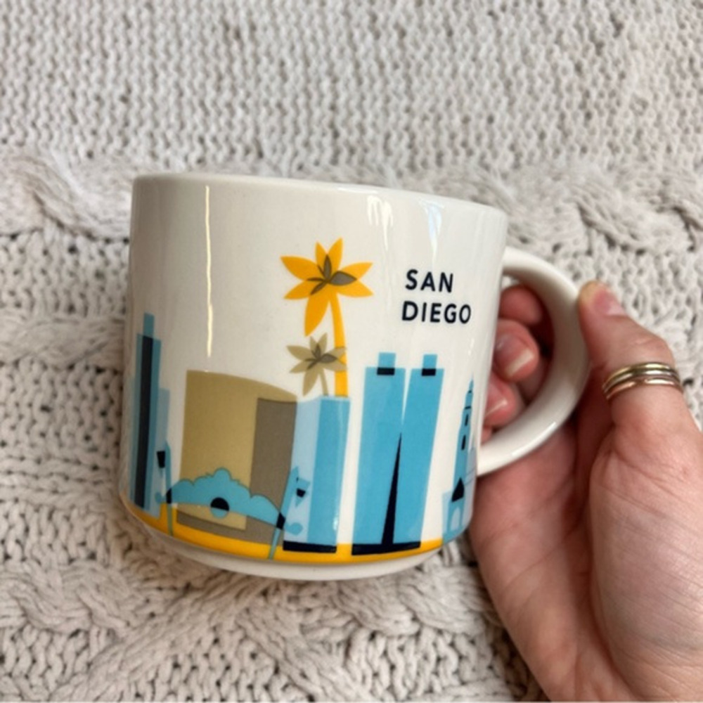 STARBUCKS San Diego You Are Here Coffee Mug Cup 14oz‎ 2015